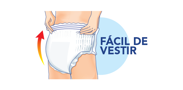Fácil de vestir